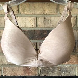 True & Co Wire free nude bra 38B